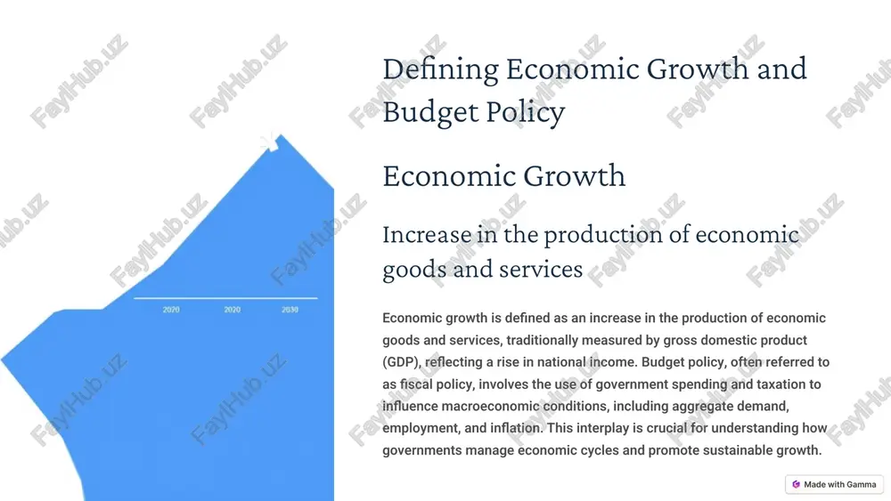 s and debt levels. uncertainty factors: deloitte highlights uncertainty, with potential tariff increases and tax cut extensions affecting growth, expecting 2.4% real gdp growth in 2025 before slowing, reflecting fiscal policy’s role in trade and investment. global fiscal dynamics: the uk’s office for budget responsibility forecasts cpi inflation rising to 3.2% in 2025, with interest rate expectations impacting growth. for 2025, fiscal policy's impact is evident in u.s. projections. the cbo notes slower economic growth at 1.9% real gdp growth (q4/q4), with inflation at 2.2% and unemployment at 4.3%, influenced by fiscal measures and debt levels. 9 challenges and the future outlook for fiscal policy fiscal policy can exacerbate inequality, with expansionary measures benefiting certain groups more, such as through tax cuts favoring higher earners. the growing u.s. debt, projected to reach 200% of gdp by 2047 if unaddressed, poses risks to fiscal management, potentially affecting households through higher interest …