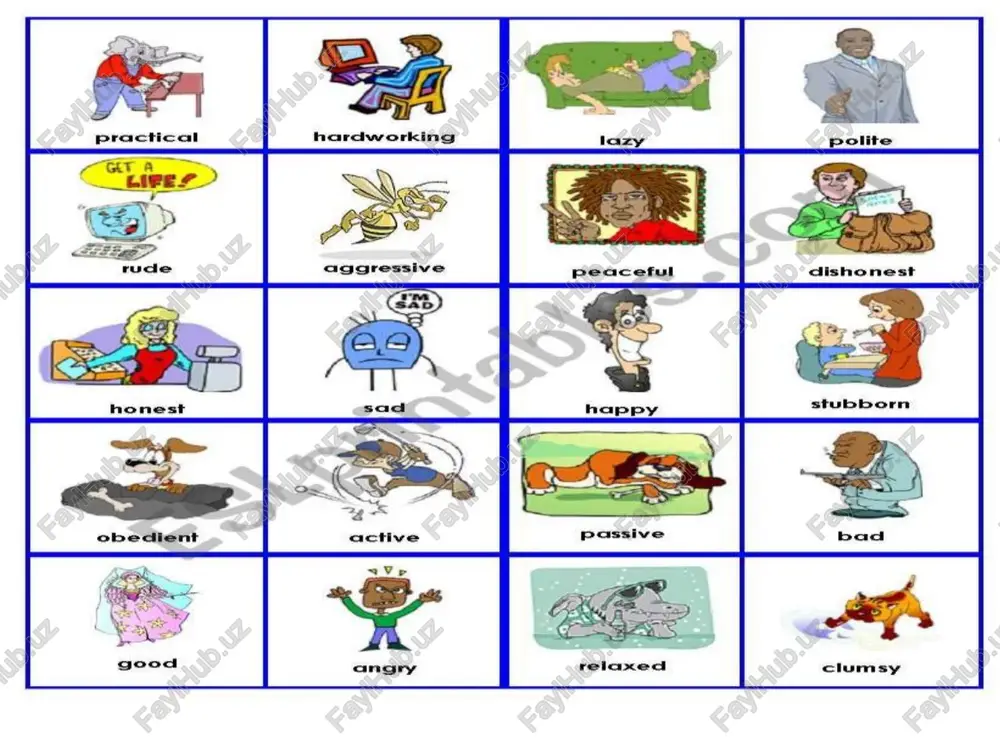theme: describing people personality - Page 4