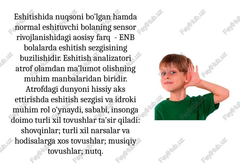 eshitishida nuqsoni bo‘lgan bolalar sezgi va idrok xususiyatlari - Page 4