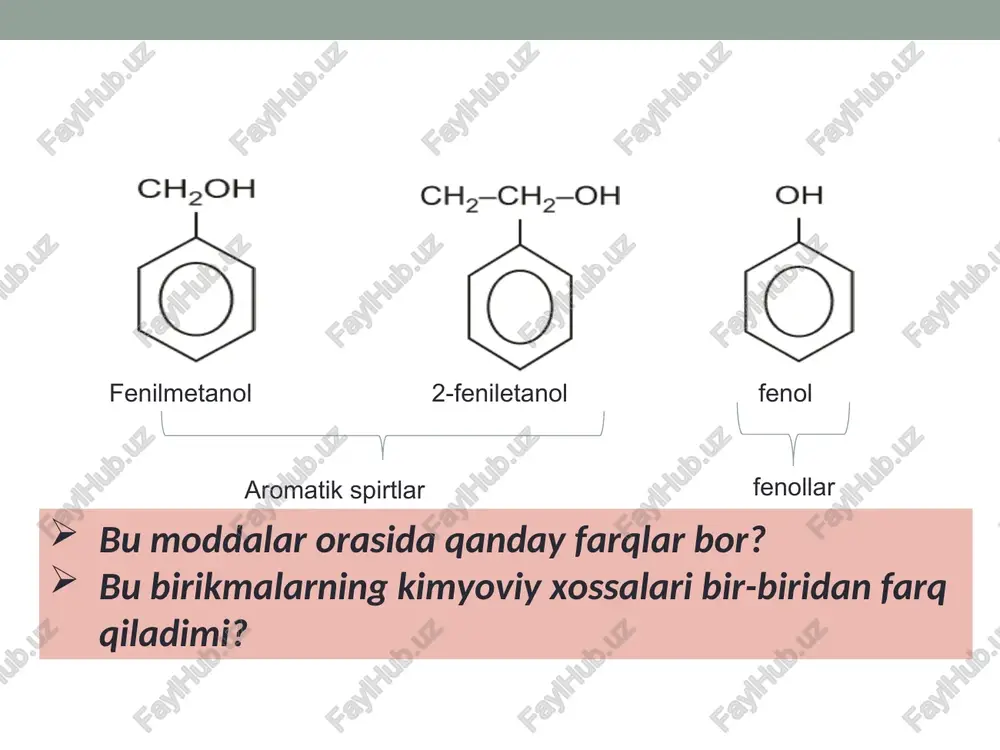 fenollar va aromatik spirtlar - Page 4