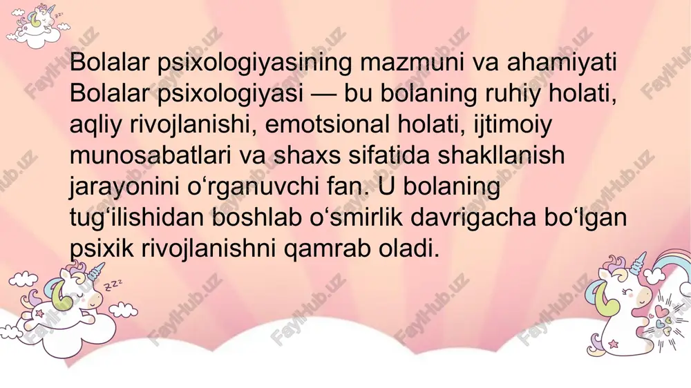 bolalar psixologiyasining asosiy yo'nalishlari - Page 4