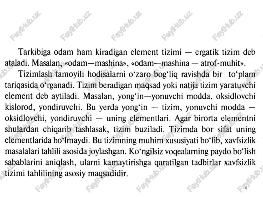 xavfsizlikni sistemalashtirish - Page 4