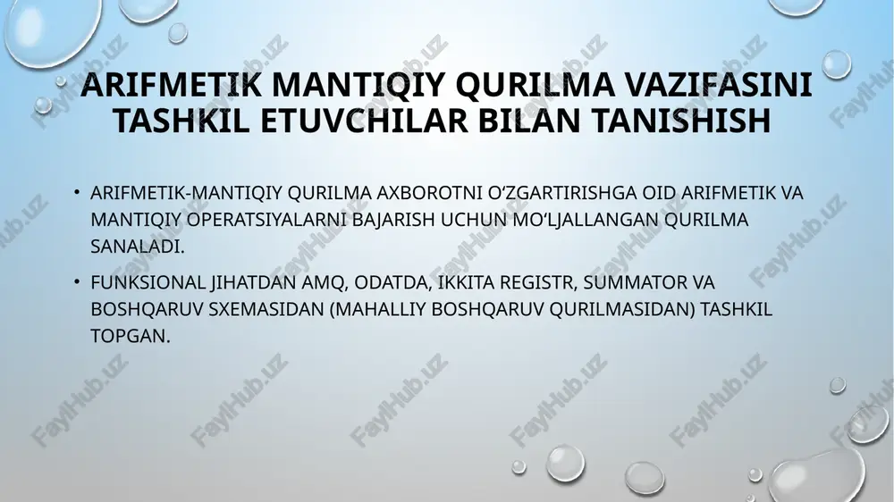 ezkor xotiraning o’lchamlari sozlash jarayonida jo’natilishi mumkin va advanced chipset features yoki advanced bo’limlarda bo’ladi. tezkor xotira kompyuterning muhim qismi bolib, protsessor undan amallarni bajarish uchun programma, berilganlarni oladi va amalni bajarib, natijani yana unda saqlaydi. shuni alohida ta’kidlash lozimki, kompyuter ochirilsa, tezkor xotirada saqlanayotgan programmalar va berilganlar yoq bolib ketadi. shuning uchun ularni qattiq diskda yoki disklarda saqlab qolish kerak. kompyuter ishlab turganda elektr tokini ogohlantirmasdan ochirish, umuman aytganda, katta zarar keltirishi mumkin. barcha turdagi xotiralar uchun muhim tushuncha uning hajmidir. kompyuterlarda ma’lumot birligining eng kichik olchovi sifatida bayt qabul qilingan bolib, 1 bayt 8 bit (ikkilik raqam)ga teng. kesh xotira. kesh xotira kompyuterning ishlash tezligini oshirish uchun ishlatiladi. u tezkor xotira va mikroprotsessor orasida joylashgan bolib, uning yordamida amallar bajarish tezkor xotira orqali bajariladigan amallardan ancha tez bajariladi. shuning uchun kompyuter xotiraning koproq ishlatiladigan qismi nusxasini kesh xotirada saqlab turadi. mikroprotsessorning xotiraga murojaatida, avvalo, kerakli programma va berilganlar …
