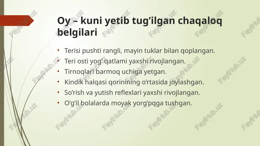 oy – kuniy etib tug’ilgan chaqaloq - Page 4