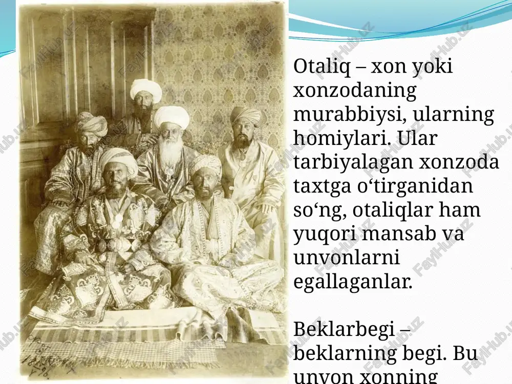 qo'qonxonligida saroyun vonlari va mansablari - Page 4