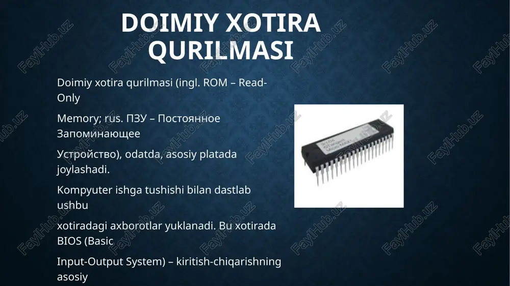 hga ishonchingiz komil bo'lsa udalit buyrug'ini sichqoncha chap tugmachasi bilan bir marta chertamiz yoki enter tugmachasini bosamiz. agar fikrimizdan qaytsak otmenit yoki esc tugmachasini bosamiz. total commander dasturida yangi fayl yaratish. faol papkada yangi fayl yaratish uchun shift+f4 tugmalarini bosish kerak. so'ng yangi faylga nom kiritish darchasi paydo bo'ladi. bu darchasida faylga nom va kengaytma kiritilgandan so'ng enter tugmasi bosiladi. fayllar bilan ishlaganda tugmachalar quyidagicha vazifalarni bajaradi. faylga kerakli ma'lumotlarni kiritib bo'lgandan so'ng saqlab chiqib ketish mumkin. fayllarni to'plamga kiritish biror faylni tanlash (ya'ni to'plamga kiritish uchun) shu faylni ajratib - kursorni uning ustiga keltirib va [insert] tugmasini bosish kerak. agar [insert] tugmasi takroran bosilsa, tanlash bekor kilinadi. biror umumiy belgisiga ko'ra fayllar to'plamini tanlash uchun klaviaturaning o'ng qismidagi [+] tugmasi bosiladi va shu umumiy belgi kiritiladi, so'ngra [enter] tugmasi bosiladi. umumiy belgisiga ko'ra fayllarni tanlashni bekor qilish uchun klaviaturaning o'ng qismidagi [-] tugmasi bosiladi va umumiy belgi kiritiladi, so'ngra …