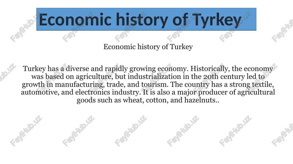 economic history of turkey - Page 4
