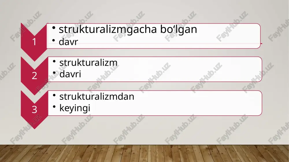 g bunday ma’nolarini ajratib bo'lmaydi. 3. yordamchi so‘z turkumlari asosan struktural, ya’ni grammatik ma’no ifodalaydi va asosiy so‘z turkumlari tomonidan bajariladigan vazifalarni o‘tashga xizmat qiladi. tillardagi so‘z turkumlarining soni haqida olimlar o‘rtasida turli fikrlar mavjud. masalan, hozirgi zamon rus tilida o‘nta, o‘n ikkita, hatto o‘n beshta so‘z turkumi bor, degan fikrlar o‘rtaga tashlangan. agar ana shu rus tilidagi ruchka so‘zini ikkilanmasdan ot desak, unda quyidagi jihatlar ko‘zga tashlanadi: a) ma’no nuqtai nazaridan u narsani anglatadi; b) grammatik shakl nuqtai nazaridan birlik va ko'plik ko‘rsatkichiga ega, kelishiklar bilan turlanadi, jins ko‘rsatkichi bor; d) ma’lum sintaktik vazifalarni bajaradi; e) sifat, fe’l va boshqa so'z turkumlari bilan aloqaga kirishadi hozirgi zamon ingliz tilidagi so‘z turkumlarining soni turli olimlar tomonidan turlicha talqin qilinadi. ayrim olimlar hozirda amalda bo‘lgan 10 ta so‘z turkumiga (ot, sifat, son, olmosh, fe’l, ravish, predlog, bog‘lovchi, artikl va yuklamalar), yana to‘rtta qo‘shib (modal so‘zlar, holat kategoriyasi so‘zlari, undovlar, javob so‘zlar) …
