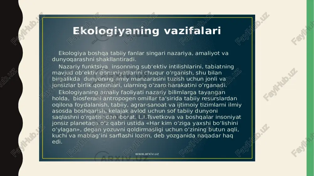 ekologik muomolar va ularni oldini olish - Page 4