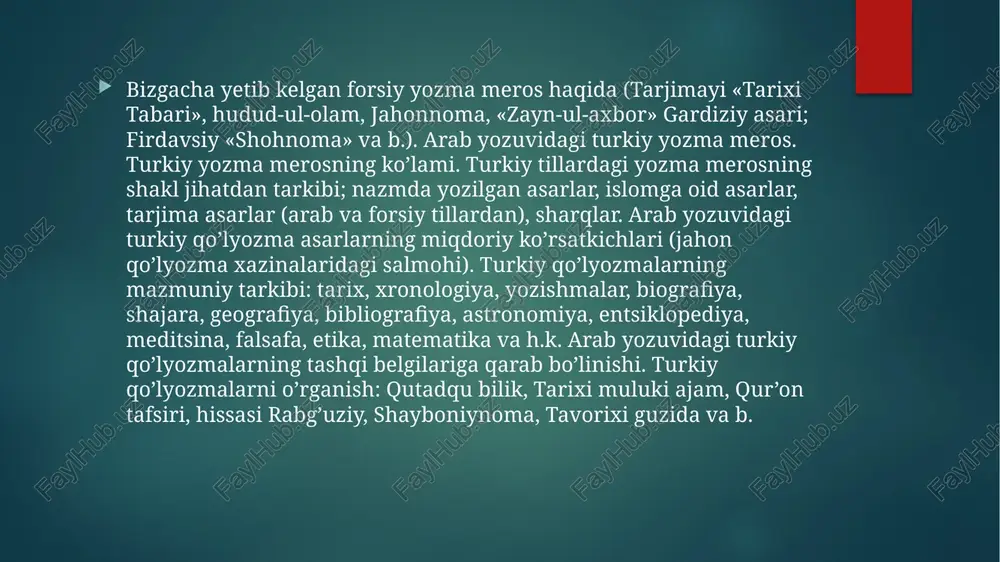 arab yozuvidagi manbalar - Page 4