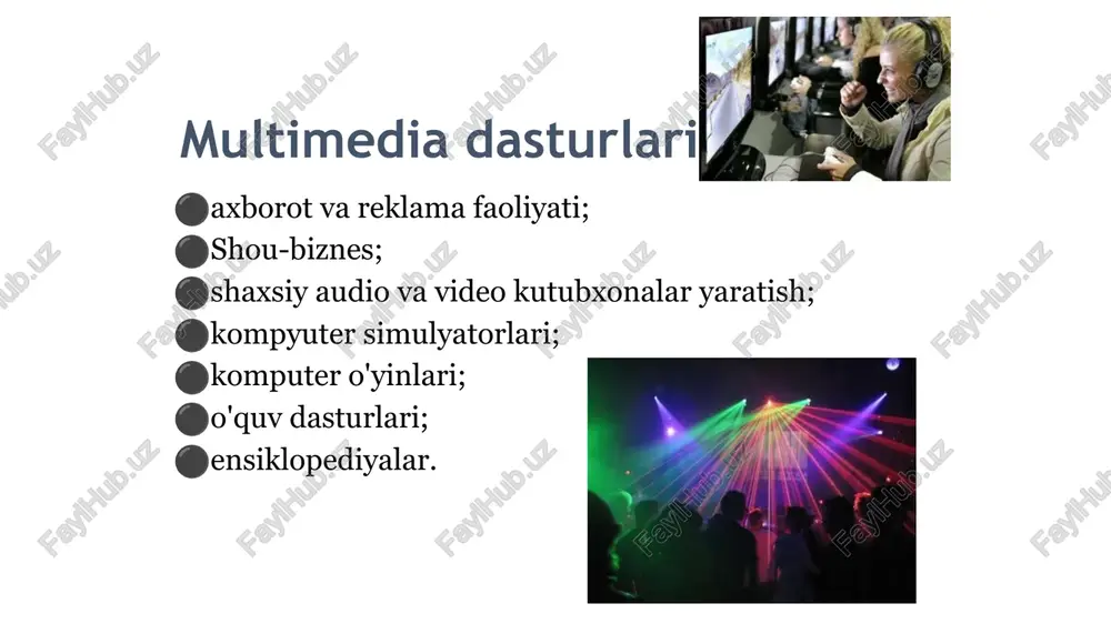 ting-xizmatlarni namoyish qilishda va nostandart ob'ektlarning ajoyib namoyishlari uchun. eksklyuziv zargarlik buyumlarini ishlab chiqarishzargarlar noyob chizma yaratishga imkon beradigan maxsus loyihalardan foydalanadilar. mebel va qo’shimcha qismlarni ishlab chiqarish-mebel firmalari o'z mahsulotlarini veb-saytlarga joylashtirish uchun 3d modellashtirishdan foydalanadilar va hokazo. sanoat sohasi-tafsilotlar va to'liq huquqli ob'ektlarni tayyor va ixtiro qilingan 3d modellar bo'yicha yig'ish eng yo’li. tibbiyot sohasi-har qanday operatsiyani bajarishda ko'proq va ko'proq foydalanish 3dbemorga protsedura qanday o'tishini va natija qanday bo'lishini batafsilroq ko'rsatish uchun grafikalar. maya –bu 3d obyektlarni yaratuvchi va tahrirlovchi muharrir. dasturda 3d animatsiya, vizualizatsiya va modellashtirishning keng funksiyalari mavjud. cinema4d-yoki qisqartirilgan c4d maxon firmasi tomonidan ishlab chiqilgan dastur animatsiya va uch o'lchamli grafiklarni yaratish uchun paketlar to’plami. bu ob'ektlar va uch o'lchovli effektlarni yaratish va tahrirlash uchun universal dastur. blender- professional ochiq va bepul yaratish dasturi 3dgrafika va modellashtirish, simulyatsiya, animatsiya, haykaltaroshlik, renderlash, tahrirlash va ovozli videoni qayta ishlash, 2 yaratish vositalarini o'z ichiga oladi.danimatsiyalar, shuningdek, …