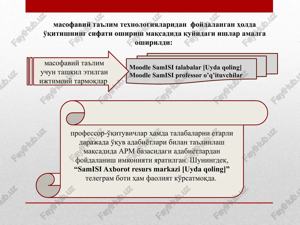 samarqand iqtisodiyot va servis institutida masofaviy ta'lim - Page 4