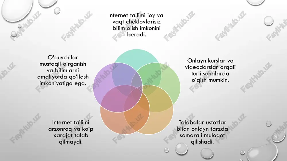 internet orqali ta'lim olish imkoniyatlari - Page 4
