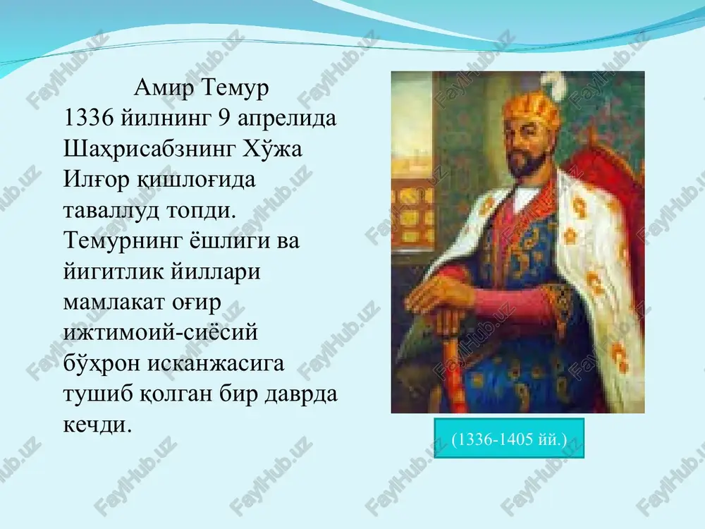 ho'lpon avloniy f.xo'jaev fitrat so'fizoda shakuriy tavallo zoxiriy ibrat donish saidaziziy ismoil g`aspirali bey (1851-1914) o`rta osiyoda jadidlar harakatini rivojlantirishda katta hissa qo`shgan istambulda ta’lim olgan siyosat va jamoat arbobi (qrimlik). u tarjimon gazetasi (1883-1914) rossiya musulmonligi (1881), ovropa madaniyatiga bir nazar muvozini (1885) asarlari va bir nechta darsliklari turkistonga yetib keldi. jadidchilik yangilanish yangi usul yangi zamonaviy maktab matbaa milliy taraqqiyot usullari jadidchilik g'oya va maqsadlari turkistonni o'rta asrchilik va feodal qoloqchilik, xurofotlardan ozod qilish usuli qadimni inkor etgan xolda, millatni, xalqni zamonaviy taraqqiyot yo'liga olib chiqish milliy davlat bunyod etish konstitutsion,parlament va prezident idora usulidagi ozod va farovon jamiyat qurish turkiy tillarga davlat tili maqomini berish milliy qo'shin tuzish 1906-yil 27-iyunda chiqa boshlagan. bu gazeta tez fursatda shunday shuhrat qozondiki deb yozadi, - abdulla avloniy, - xatto gazeta muharriri bo`lgan ismoil obidiyga “taraqqiy” ismi berildi. shu kun hozir o`zbekistonda matbuot va ommaviy axborot vositalari xodimlari kuni sifatida nishonlamadi. …