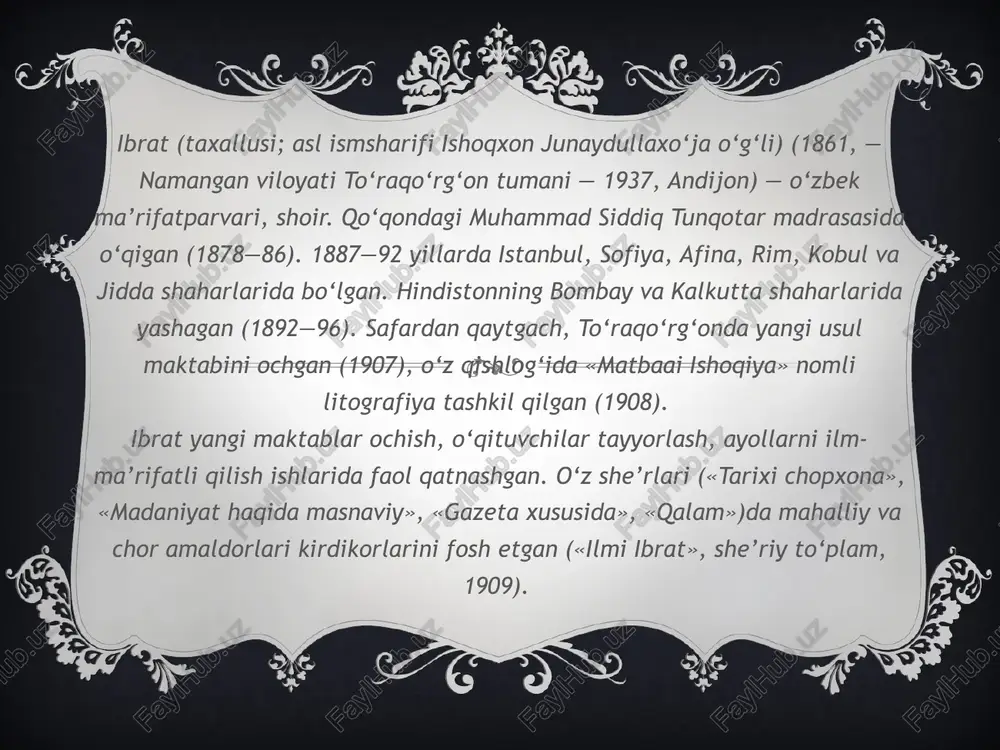 is'hoqxon ibrat - Page 4
