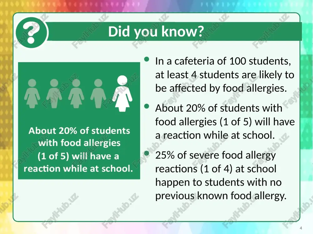 immune system response that occurs soon after exposure to a certain food. there are more than 170 different foods which can cause food allergies, but most food allergies are caused by milk, eggs, fish, shellfish, wheat, soy, peanuts, and tree nuts. anaphylaxis is best described as a severe allergic reaction that is rapid in onset and may cause death. not all allergic reactions will develop into anaphylaxis. in fact, most allergic reactions are mild and resolve without problems. however, early signs of anaphylaxis can resemble a mild allergic reaction. it is not easy to predict whether these initial, mild symptoms will progress and become an anaphylactic reaction that can result in death.1 therefore, all children with known or suspected ingestion of a food allergen and the appearance of symptoms consistent with an allergic reaction must be closely monitored and possibly treated for early signs of anaphylaxis. 6 what can you …