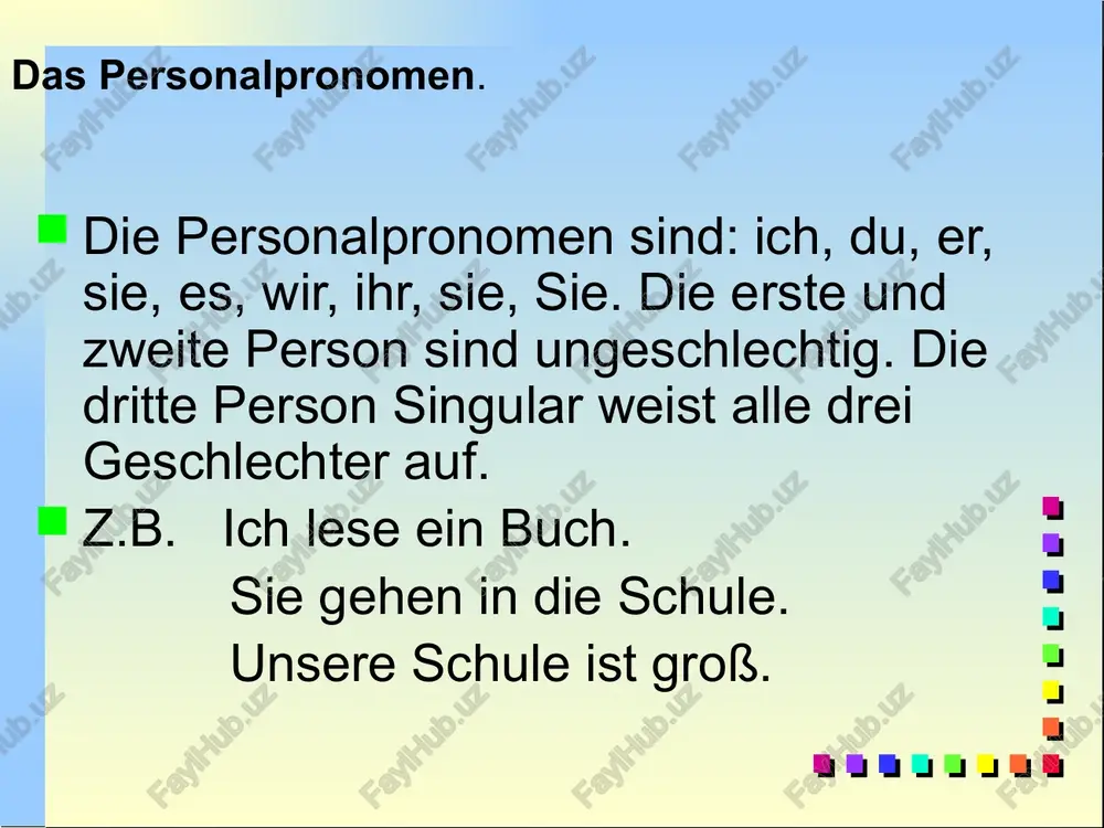 aneignen, sich einbilden, sich vornehmen, sich notieren. "hy 0617849_8060d_dreyer_h_schmitt_t_lehr_und_ubungsbuch_der_deutschen_grammat.pdf - adobe reader) cn es wie cs baas ®® = . kommenrapun 6m aoctyn demonstrativpronomen 6 demonstrativpronomen vorbemerkung demonstrativpronomen weisen genauer auf eine person oder sache hin als der be- stimmte artikel und werden auch beim sprechen starker betont. bestimmten artikels. ie stehen anstelle des | deklination dieser, diese, dieses; jener, jene, jenes; solcher, solche, solches singular plural maskulin feminin neutral mtftn dieser mann diese frau dieses kind __ diese manner / frauen / kinder diesen mann diese frau dieses kind __ diese manner / frauen / kinder diesem mann dieser frau diesem kind _ diesen mannern / frauen / kindern dieses mannes dieser frau dieses kindes _ dieser manner / frauen / kinder regeln > 1. die genannten demonstrativpronomen haben die gleichen endungen wie der bestimmt artikel ty 0617849_8060d_dreyer_ ind_ubungsbuch_der_deutschen_grammat.pdf - adobe alin pesseruposanne tpocmorp oxo cnpaska fea | @) …