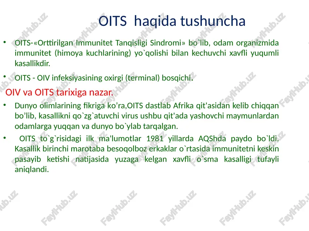 oits(orttirilgan immunitet tanqisligi sindromi) haqida - Page 4