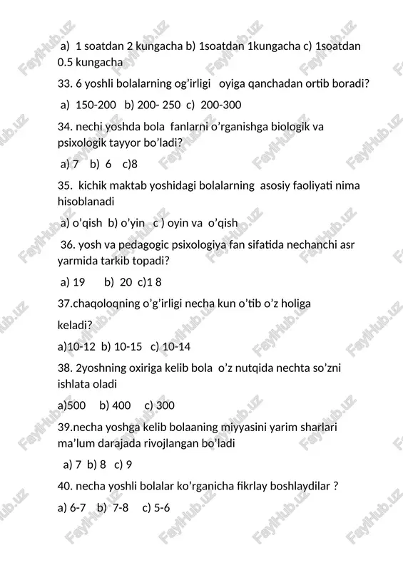 umimiy psixologiya testi - Page 4