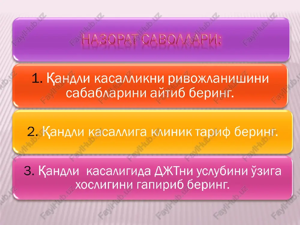 modda almashishi kasalligida patologik o'zgarishlar - Page 4