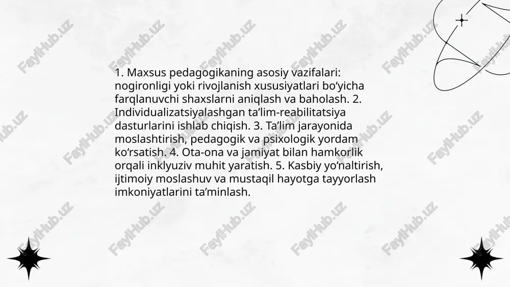 maxsus pedagogika fani va uning vazifalari - Page 4