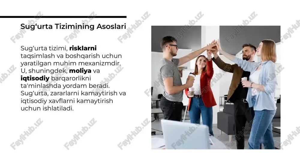 sug‘urta tizimi va risklarni boshqarishdagi o‘rni - Page 4