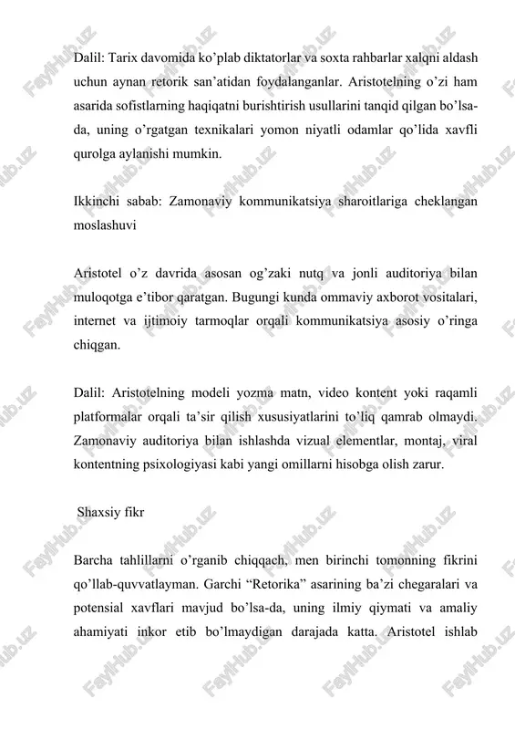 arestotilning “retorika” asari - Page 4