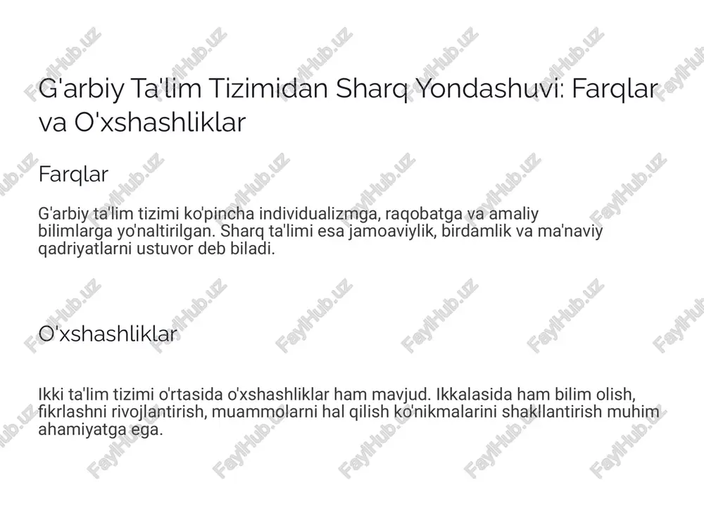 sharq mutafakkirlariningpedagogikg'oyalaribilantanishish(case study,kichikguruhlardaishlashusullariasosida) - Page 4