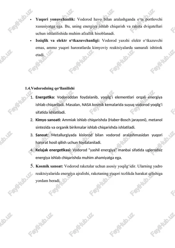 opi 3.1. tunnel mikroskopining tarixi tunnel mikroskopi 1981-yilda gerd binnig va genrix rohrer tomonidan ixtiro qilingan. ushbu texnologiya uchun ular nobel mukofotiga sazovor bo‘lishgan. ushbu qurilma yordamida yuzadagi atomlarning joylashuvi va ularning o‘zaro ta’siri aniqlanadi. 3.2. tunnel mikroskopining umumiy tavsifi tunnel mikroskopi (scanning tunneling microscope – stm) atom va molekulalarning sirtini tadqiq qilish uchun ishlatiladigan yuqori aniqlikka ega qurilma hisoblanadi. ushbu asbob kvant tunnellash hodisasiga asoslangan. stm yordamida materiallarning atom darajasidagi strukturasi aniqlanadi. ushbu texnologiya nanotexnologiyaning rivojlanishiga katta turtki bo‘ldi. 3.3. tunnel mikroskopining afzalliklari va qo‘llanilishi · atom darajasida aniqlik: stm atom va molekula tuzilishini juda yuqori aniqlik bilan o‘rganish imkonini beradi. · nanoteknologiyada qo‘llanilishi: materiallarning nanosxemasi va yuzalarini o‘rganishda foydalaniladi. · yarimo‘tkazgichlar sanoatida: chiplar, tranzistorlar va mikroelektronika ishlab chiqarishda stm orqali yuzalar tekshiriladi. · kimyo va biologiya sohalarida: molekulalarning kimyoviy o‘zgarishlarini va molekulyar tuzilishini tahlil qilishda stmdan foydalaniladi. tunnel mikroskopining tuzilishi 1. zond: juda nozik igna, odatda volfram yoki …
