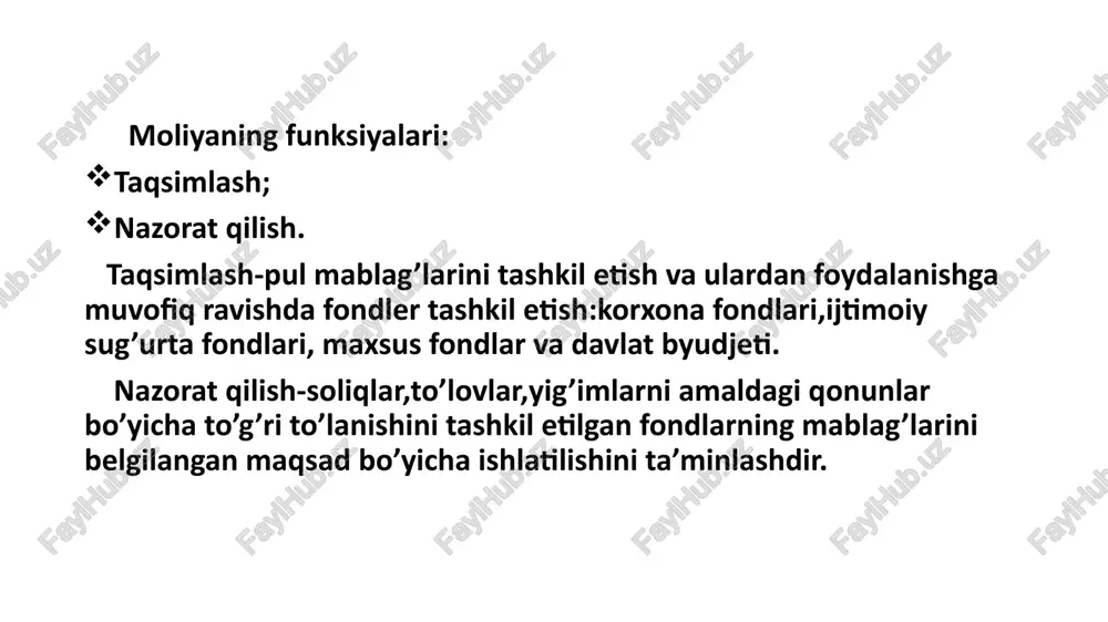 moliya va moliya tizimi - Page 4