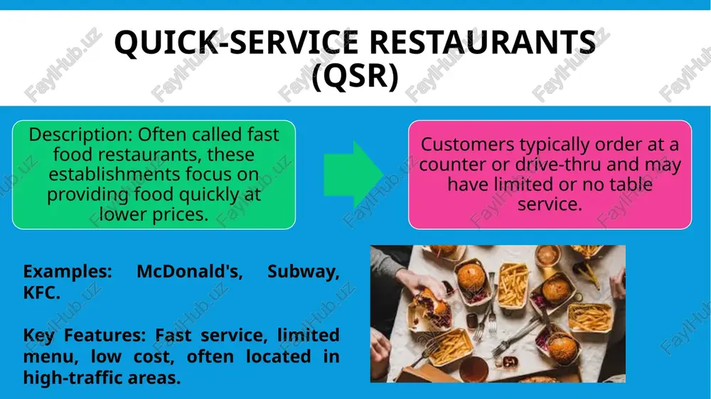 english language class presentation on food service - Page 4