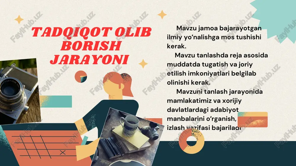 ilmiy tadqiqot yo'nalishlarini tanlash - Page 4