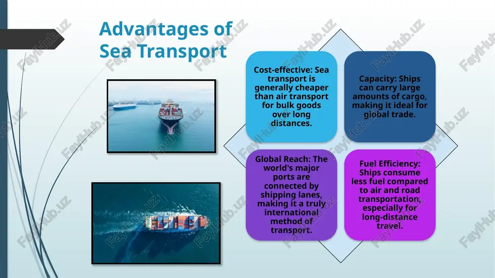 transportation sea presentation - Page 4