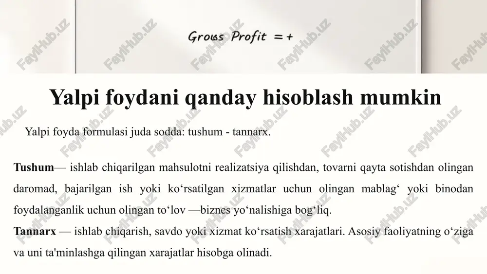 gross profit - Page 4