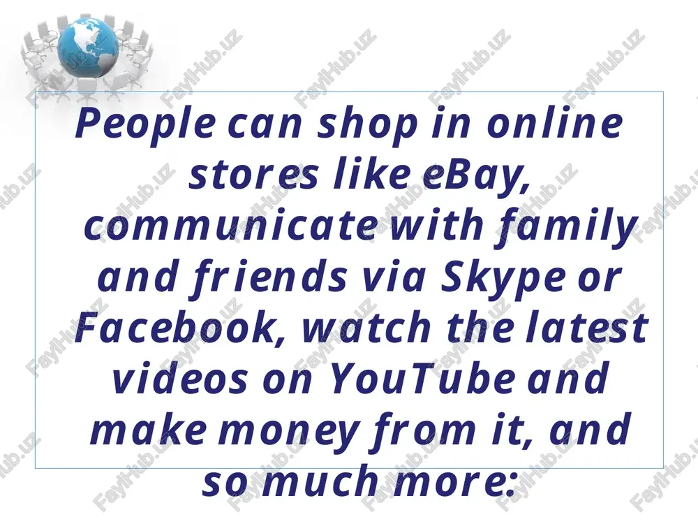 advantages and disadvantages of internet - Page 4