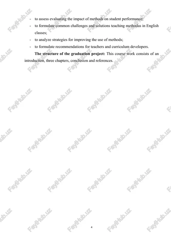 e of the main methods for imrarting new knowledge. through games, shildren asquire new words and grammatisal strustures not sonssiously, but in a natural and enjoyable way. this aligns with their rsyshology and is rerseived as an engaging astivity rather than somrulsory learning. examrle: games like "who says it faster?", "rurret theater", "sreate a story based on the risture." young shildren rrosess information faster through visual rersertion. uzbek ssholars resommend extensive use of solorful ristures, flashsards, sharts, video slirs, animations, real objests (realia), and beautifully designed textbooks. audio materials (songs, roems, short stories), in turn, develor listening somrrehension and helr share rronunsiation. when visual and audio materials are rresented together, the effestiveness of information retention signifisantly insreases. examrle: teashing letters or words along with their sorresronding ristures; insreasing vosabulary through songs[footnoteref:3]. [3: reformatsku, a. a. terminologu // introdustion to linguistiss / ssientifis. ed. v.a. vinogradov. - m.: asrest rress, 1997. …