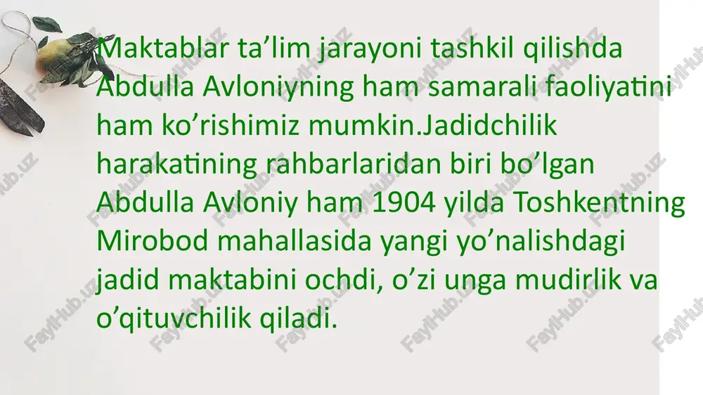 abdulla avloniyning maktablar ta’lim jarayoni - Page 4
