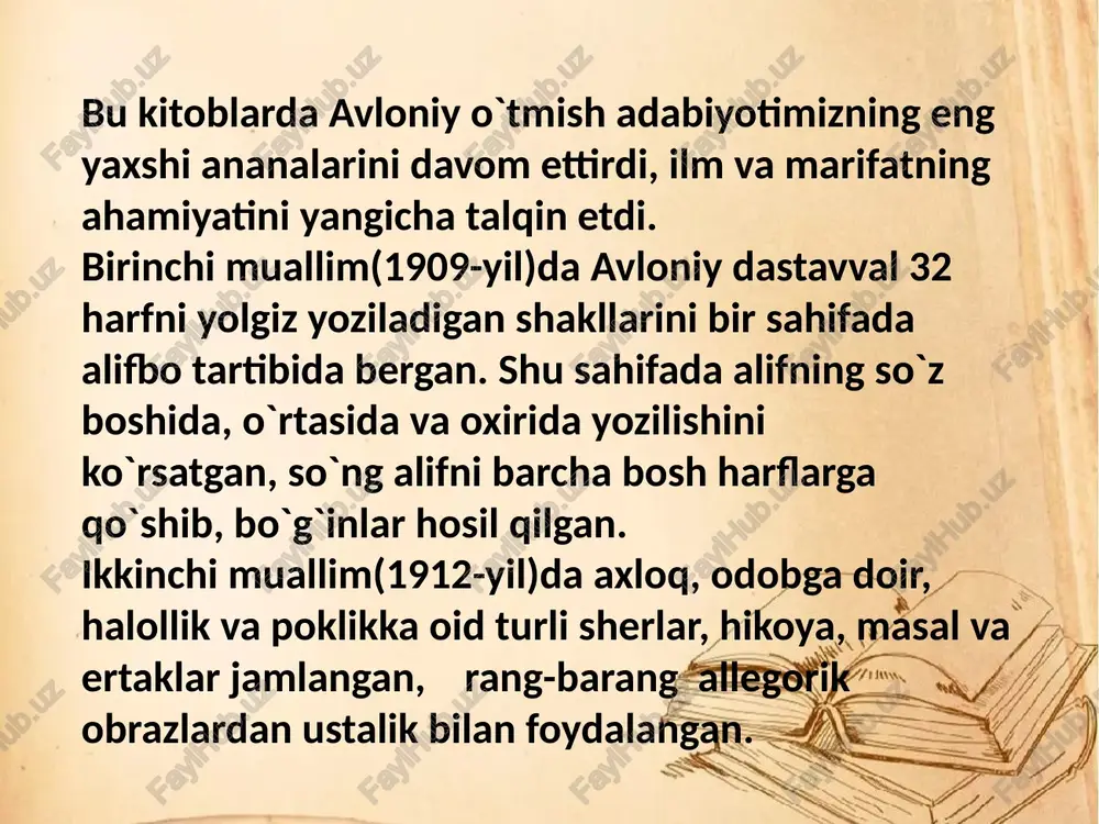abdulla avloniyning yaratgan asarlari - Page 4