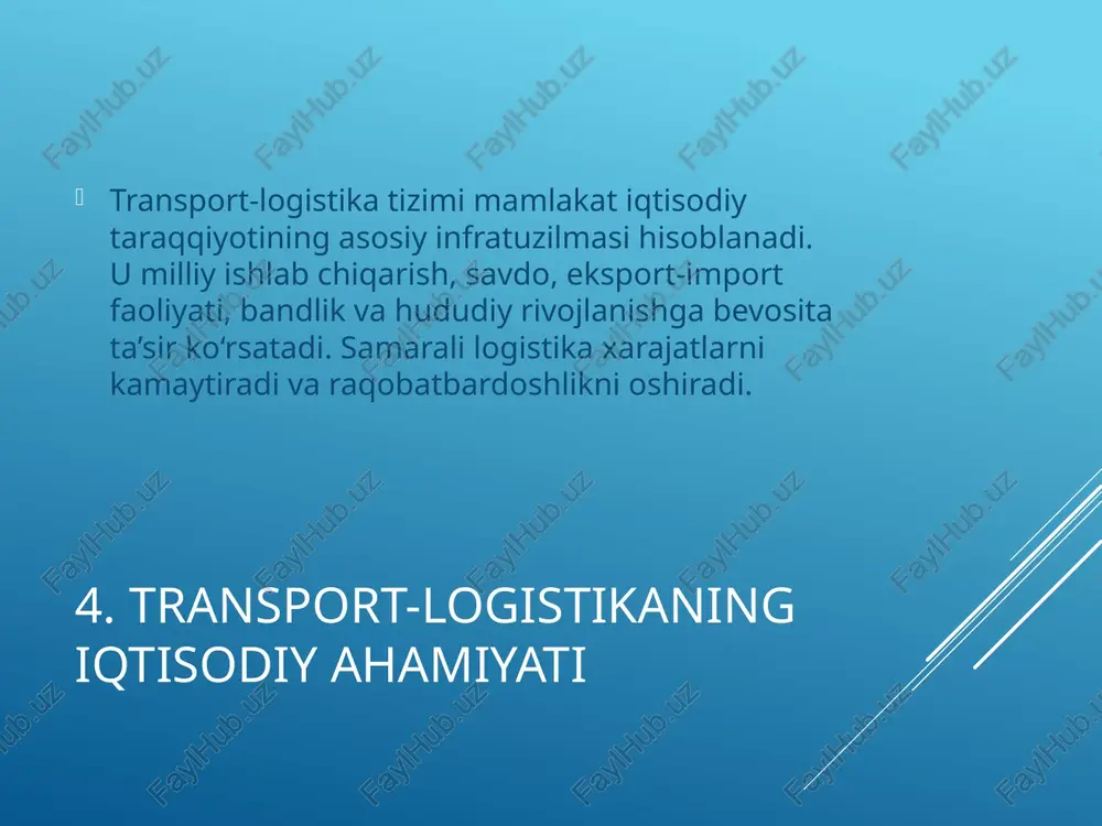 transport-logistika tizimi - Page 4