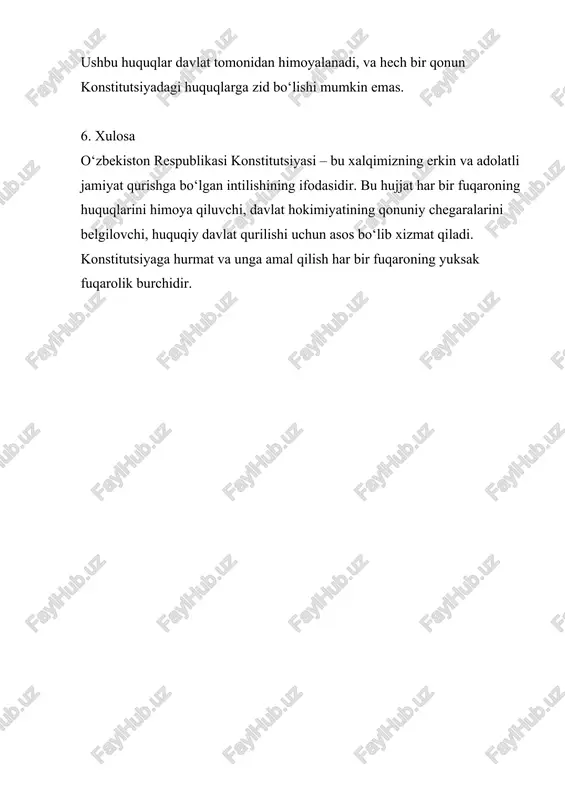 o‘zbekiston respublikasi konstitutsiyasi – asosiy qonun - Page 4