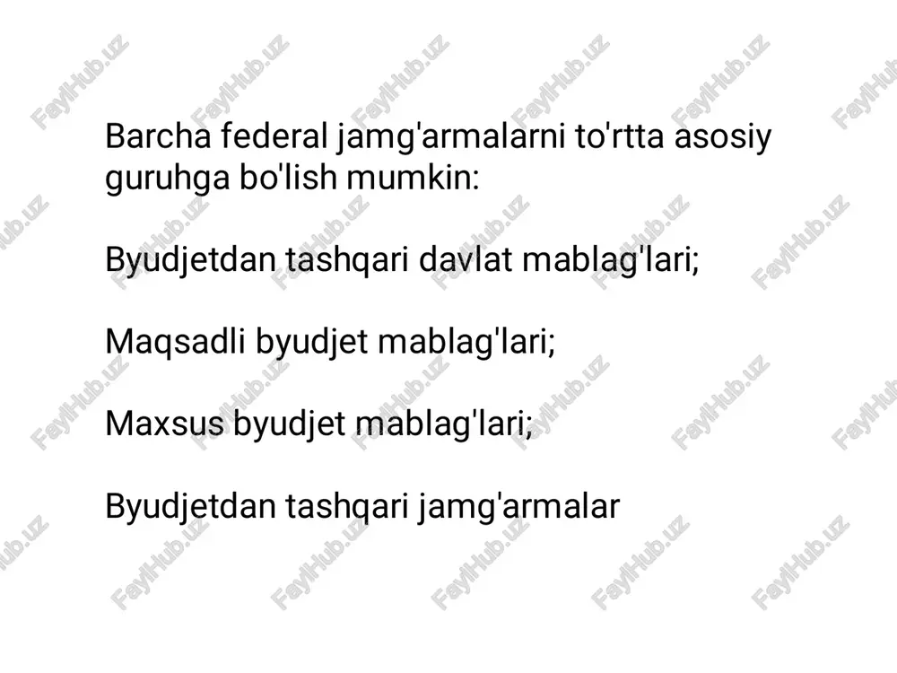 byudjetdan tashqari jamg'armalar - Page 4