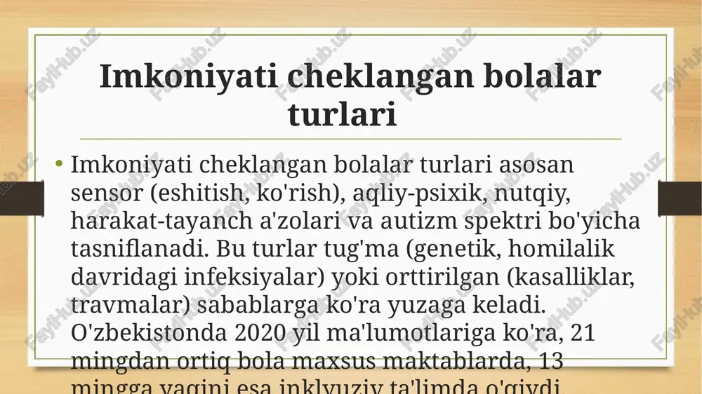 imkoniyati cheklangan bolalar turlari - Page 4