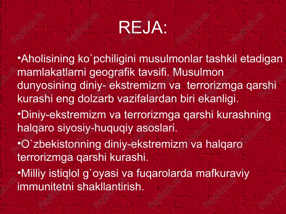 o'zbekiston terozimga qarshi kurash tajribasi - Page 4