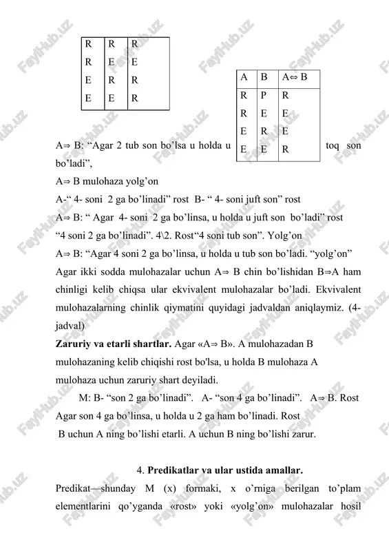 mulohazalar va ularning berilish usullari - Page 4