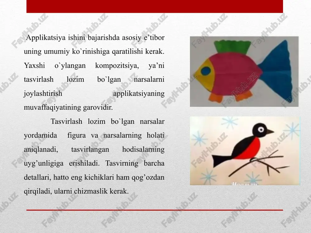 gullar va yaproqlarni asosga zarur kompozitsiyani hosil qilib elimlanadi. image2.png image3.png image4.png image5.png image6.png image7.png image8.png image9.png image10.png image11.png image12.png image13.png /docprops/thumbnail.jpeg — applikatsiya usulida qurish yasash