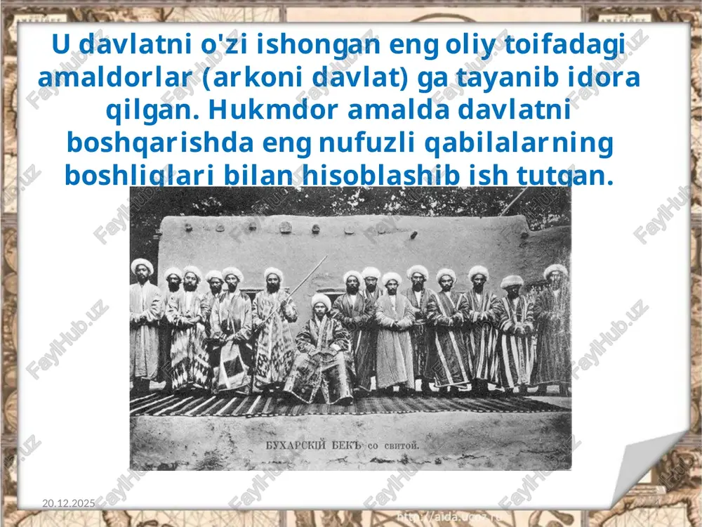 buxoro amirlik davlat tuzumi - Page 4