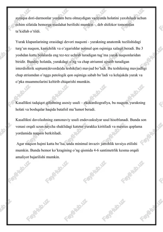 ishiga sabab bo’lgan eskirgan va toraygan aorta qopqog’i almashtirish tavsiya etiladi. transkateter aorta qopqog’ini almashtirish ba’zan transkateter aorta qopqog’i implantatsiyasi (tavi) deb ham ataladi. tavr – bu minimal invaziv jarrohlik amaliyoti bo’lib, bunda naycha shaklidagi kateter oyoqdagi katta qon tomiri orqali yoki ko’krak qismdagi kichik kesma orqali yurakka yo’naltiriladi va implant eskirgan aorta qopqog’i o’rniga qo’yiladi. implantdan so’ng eski aorta qopqog’i olib tashlanadi. yangi implant darhol ishlay boshlaydi. aorta stenozini tavr bilan davolash to’g’risida qaror har bir inson uchun yurak bo’yicha tibbiy va jarroh mutaxassislarining multidisipliner guruhi bilan maslahatlashilgandan so’ng amalga oshiriladi. professor lini o’zbekistonga taklif qilgan himedi konsultatsiya markaziog’ir turdagi yurak-qon tomir kasalliklarini davolashda seul samsung medical center mutaxassislarini fikrini bilishni istagan bemor yoki ularning yaqinlari uchun yordam ko’rsatishga tayyor. shuningdek, himedi konsultatsiya markazi shu yilning avgust oyi 15 va 16-sanalarida koreya universiti anam klinikasi shifokorlarini toshkent shahriga oshqozon va yo’g’on ichak saratonini davolash bo’yicha xayriya konsultatsiyasi uchun taklif …