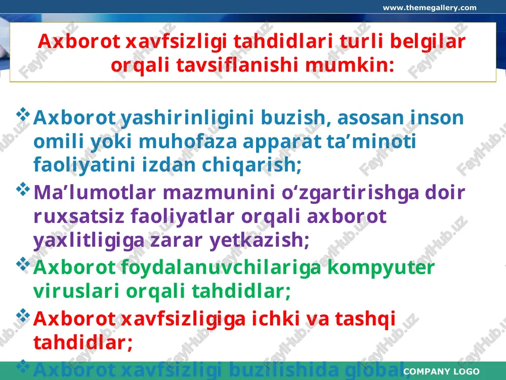 axborot xavfsizligi va internetda xavfsiz kezish - Page 4