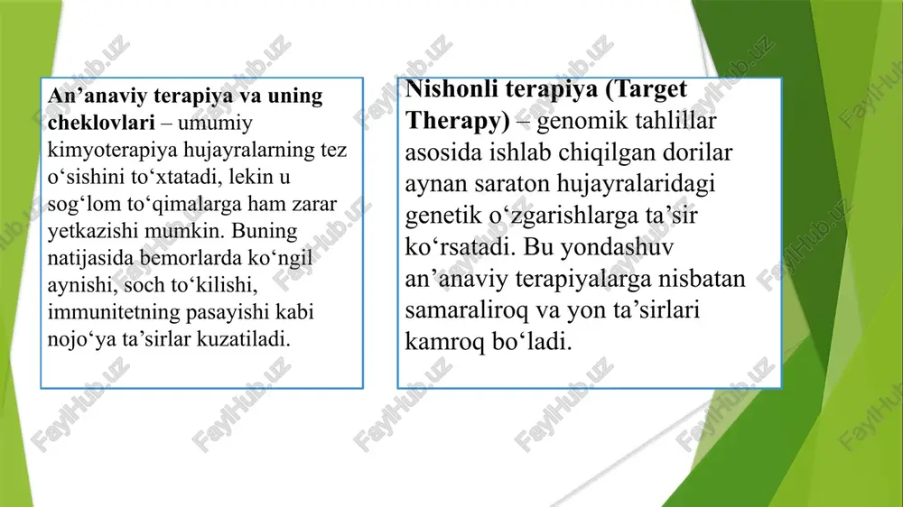 o‘qituvchi, 2020. 2. akhmedov m. irsiy kasalliklar va ularning davolash usullari. samarqand: shifo, 2021. 3. alimov t. genomika asosidagi davolash usullari. toshkent: xalq nashri, 2020. 4. azizov a. tibbiyotda genomikaning roli. toshkent: ilmiy-nashriyot, 2019. 5. bekmurodov u. genetik tahlillar va diagnostika. tashkent: tibbiyot nashriyoti, 2020. 6. davlatov s. genetika va irsiy kasalliklar. buxoro: ilm va ma’rifat, 2018. 7. evazov z. genomik tibbiyot va uning amaliy ahamiyati. toshkent: tibbiyot nashriyoti, 2022. 8. g‘ofurov x. genetik mutatsiyalar va ularning tibbiyotdagi o‘rni. farg‘ona: sog‘liq, 2021. 9. islomov m. genetik tahlil va onkologiya. toshkent: shifokor, 2020. 10. jamolov f. irsiy kasalliklar va genomik tahlillar. samarqand: shifo, 2019. 11. karimov b. genetik tahlillar va zamonaviy tibbiyot. toshkent: tibbiyot akademiyasi, 2019. 12. mamatov k. genomika asosidagi davolash yondashuvlari. andijon: genetik olam, 2020. 13. muhammadaliyev b. shaxsiylashtirilgan tibbiyot. toshkent: o‘qituvchi, 2021. 14. muhammadov n. genetik diagnostika va genomika asoslari. toshkent: shifo, 2021. 15. muxammadiev d. irsiy kasalliklarning …
