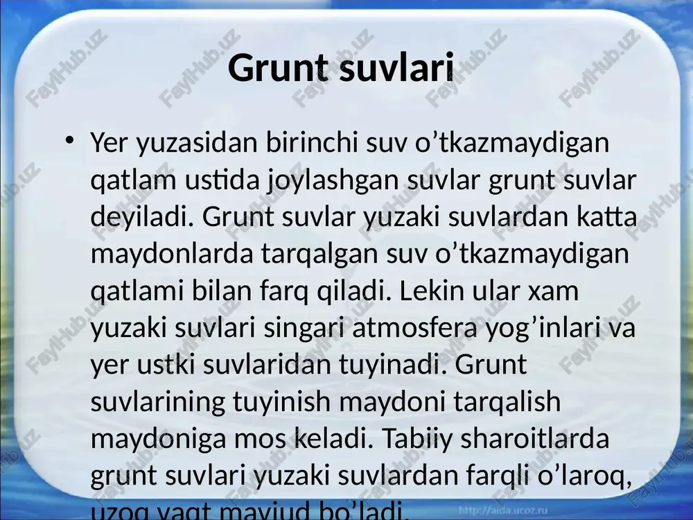 yer osti suvlari - Page 4
